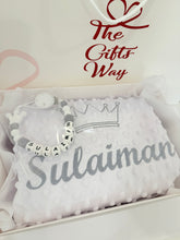 Load image into Gallery viewer, طقم اللحاف وعلاقة المصاصة