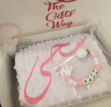 Load image into Gallery viewer, طقم اللحاف وعلاقة المصاصة