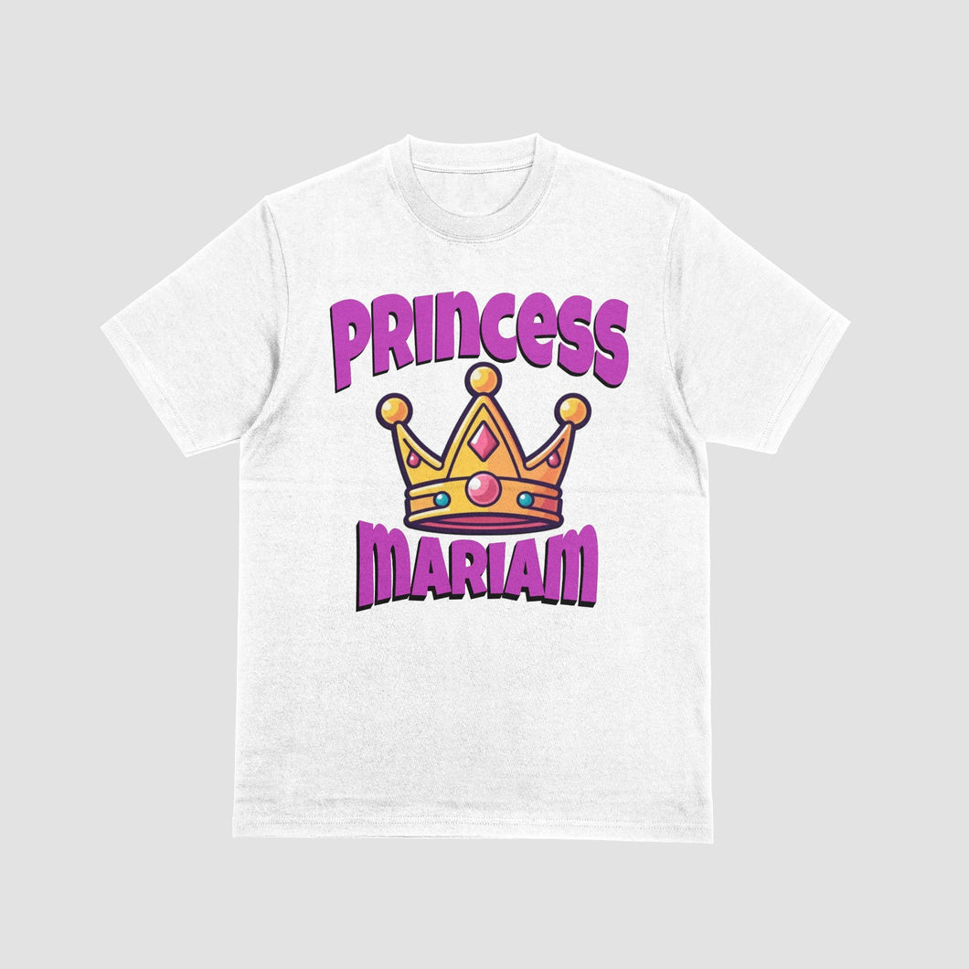 T-Shirt With Name (Princess)