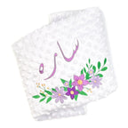 لحاف ناعم بالورود